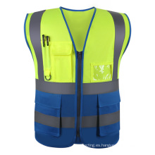 Desgastamiento de seguridad Hi-Viz chalecos de seguridad de alta visibilidad reflectantes